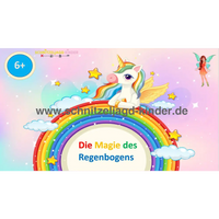 Einhorn-Schnitzeljagd : Die Magie des Regenbogens - schnitzeljagd-kinder