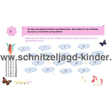 Einhorn-Schnitzeljagd : Die Magie Des Regenbogens-6-7 Jahren - Schnitzeljagd Aufgaben Zum Ausdrucken Pdf - schnitzeljagd-kinder