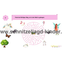 Einhorn-Schnitzeljagd : Die Magie Des Regenbogens-6-7 Jahren - Schnitzeljagd Aufgaben Zum Ausdrucken Pdf - schnitzeljagd-kinder