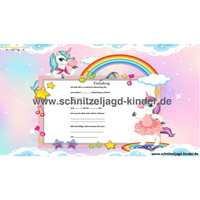 Einhorn-Schnitzeljagd: Die Magie des Regenbogens-8+ Jahren