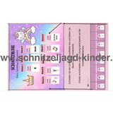 Einhorn-Schnitzeljagd : Die Magie des Regenbogens-8+ Jahren - schnitzeljagd aufgaben zum ausdrucken pdf - schnitzeljagd-kinder