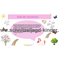 Einhorn-Schnitzeljagd : Die Magie des Regenbogens-8+ Jahren - schnitzeljagd aufgaben zum ausdrucken pdf - schnitzeljagd-kinder