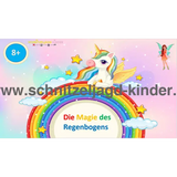 Einhorn-Schnitzeljagd : Die Magie des Regenbogens-8+ Jahren - schnitzeljagd aufgaben zum ausdrucken pdf - schnitzeljagd-kinder