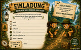 Camping Schnitzeljagd Kinder - Wald Schatzsuche