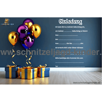 Einladung Kindergeburtstag - schnitzeljagd-kinder