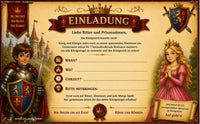 Ritter- Prinzessin Schatzsuche