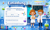 Schnitzeljagd im Labor zum Ausdrucken – Forscher-Schatzsuche für Kinder ab 6 Jahren | PDF