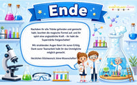 Schnitzeljagd im Labor zum Ausdrucken – Forscher-Schatzsuche für Kinder ab 6 Jahren | PDF
