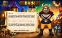 Wikinger Schnitzeljagd Kinder 5-8 Jahre | Schatzsuche zum Ausdrucken PDF