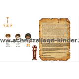 Escape-Game-Set - Das Geheimnis des alten Herrenhauses - schatzsuche kindergeburtstag - schnitzeljagd-kinder