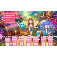 Fantasy Schnitzeljagd zum Ausdrucken - Schatzsuche für Kinder von 4-8 Jahren - schnitzeljagd-kinder