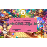 Fantasy Schnitzeljagd zum Ausdrucken - Schatzsuche für Kinder von 4-8 Jahren - schnitzeljagd-kinder