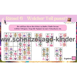 Fantasy Schnitzeljagd zum Ausdrucken - Schatzsuche für Kinder von 4-8 Jahren - schnitzeljagd-kinder