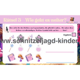 Fantasy Schnitzeljagd zum Ausdrucken - Schatzsuche für Kinder von 4-8 Jahren - schnitzeljagd-kinder