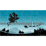 FEE PUZZLE-2 - 24-TEILIGES PUZZLE MIT DEM THEMA FEEN PUZZLE ZUM AUSDRUCKEN. - schnitzeljagd-kinder