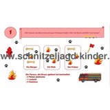 Feuerwehr Schnitzeljagd - Kindergeburtstag-4-5 Jahren - Schnitzeljagd Aufgaben Zum Ausdrucken Pdf - schnitzeljagd-kinder