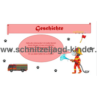 Feuerwehr Schnitzeljagd - Kindergeburtstag-6-7 Jahren - Schnitzeljagd Aufgaben Zum Ausdrucken Pdf - schnitzeljagd-kinder