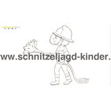 Feuerwehr Schnitzeljagd - Kindergeburtstag-6-7 Jahren - Schnitzeljagd Aufgaben Zum Ausdrucken Pdf - schnitzeljagd-kinder