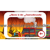 Feuerwehr Schnitzeljagd - Kindergeburtstag-8+ Jahren - Schnitzeljagd Aufgaben Zum Ausdrucken Pdf - schnitzeljagd-kinder