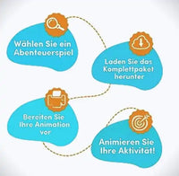 SCHNITZELJAGD-KINDER-GEBURTSTAGS-SCHNITZELJAGD UND SPIELIDEEN ZUM AUSDRUCKEN