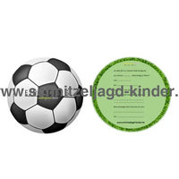 Fußball Einladungskarte Kindergeburtstag Vorlage zum ausdrucken - schnitzeljagd-kinder