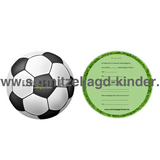 Fußball Einladungskarte Kindergeburtstag Vorlage zum ausdrucken - schnitzeljagd-kinder