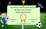 Fußball Schnitzeljagd : Der Verlorene Ball 6-7 Jahren - SCHNITZELJAGD AUFGABEN ZUM AUSDRUCKEN PDF