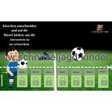 Fußball Schatzsuche-Schnitzeljagd zum Ausdrucken - schnitzeljagd-kinder
