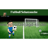 Fußball Schatzsuche-Schnitzeljagd zum Ausdrucken - schnitzeljagd-kinder