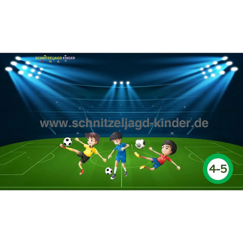 FUSSBALL- SCHNITZELJAGD : DER- VERLORENE- BA00LL -4-5- JAHREN - SCHNITZELJAGD- AUFGABEN -ZUM -AUSDRUCKEN -PDF-schnitzeljagd-kinder