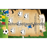 FUSSBALL SCHNITZELJAGD : DER VERLORENE BALL 4-5 JAHREN - SCHNITZELJAGD AUFGABEN ZUM AUSDRUCKEN PDF - schnitzeljagd-kinder
