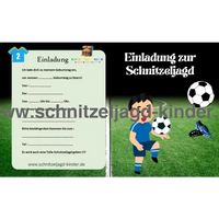 Fußball Schnitzeljagd: Der Verlorene Ball 6-7 Jahren