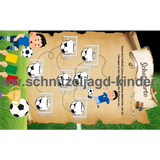 Fußball Schnitzeljagd: Der Verlorene Ball 6-7 Jahren
