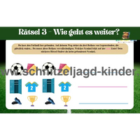 Fußball Schnitzeljagd: Der Verlorene Ball 6-7 Jahren