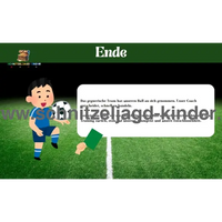 Fußball Schnitzeljagd: Der Verlorene Ball 6-7 Jahren