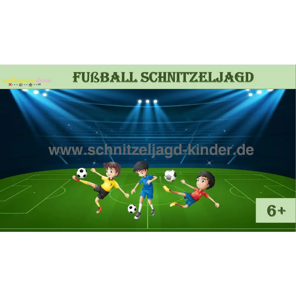 Fußball Schnitzeljagd: Der Verlorene Ball 6-7 Jahren