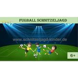 Fußball Schnitzeljagd: Der Verlorene Ball 6-7 Jahren