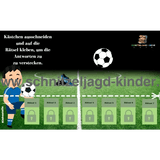 Fußball Schnitzeljagd : Der Verlorene Ball 6-7 Jahren - SCHNITZELJAGD AUFGABEN ZUM AUSDRUCKEN PDF - schnitzeljagd-kinder