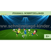 Fußball Schnitzeljagd : Der Verlorene Ball 6-7 Jahren - SCHNITZELJAGD AUFGABEN ZUM AUSDRUCKEN PDF - schnitzeljagd-kinder