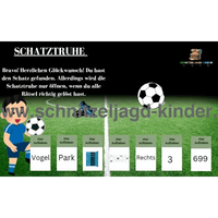 Fußball Schnitzeljagd : Der Verlorene Ball 6-7 Jahren - SCHNITZELJAGD AUFGABEN ZUM AUSDRUCKEN PDF - schnitzeljagd-kinder