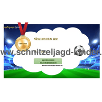Fußball Schnitzeljagd : Der Verlorene Ball 6-7 Jahren - SCHNITZELJAGD AUFGABEN ZUM AUSDRUCKEN PDF - schnitzeljagd-kinder