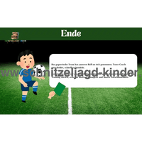 Fußball Schnitzeljagd : Der Verlorene Ball 6-7 Jahren - SCHNITZELJAGD AUFGABEN ZUM AUSDRUCKEN PDF - schnitzeljagd-kinder