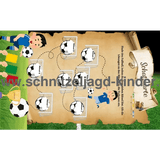 Fußball Schnitzeljagd : Der Verlorene Ball 6-7 Jahren - SCHNITZELJAGD AUFGABEN ZUM AUSDRUCKEN PDF - schnitzeljagd-kinder