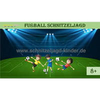 FUSSBALL SCHNITZELJAGD: DER VERLORENE BALL -8-9 JAHRE-