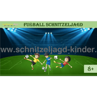 FUSSBALL SCHNITZELJAGD : DER VERLORENE BALL -8-9 JAHRE- SCHNITZELJAGD AUFGABEN ZUM AUSDRUCKEN PD - schnitzeljagd-kinder