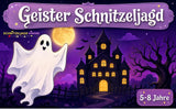 Geister-Schatzsuche zum Ausdrucken – Gruselige Schnitzeljagd für Kinder 4-8 Jahre | PDF