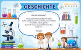 Schnitzeljagd im Labor zum Ausdrucken – Forscher-Schatzsuche für Kinder ab 6 Jahren | PDF