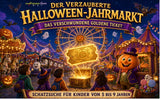Halloween-Jahrmarkt-Schnitzeljagd für Kinder – Fertig gedrucktes Buch - schnitzeljagd-kinder