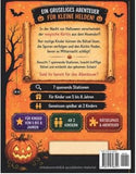 Halloween-Schnitzeljagd „Das mysteriöse Verschwinden" – Fertig gedrucktes Buch für Kinder von 5–8 Jahren