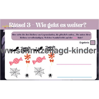Hexen Schatzsuche – Schnitzeljagd zum Ausdrucken - schnitzeljagd-kinder